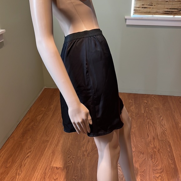 La Haine Black Polyester Slip Made In Italy Size L - Picture 3 of 8